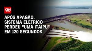 Em 120 segundos, sistema elétrico perdeu “uma Itaipu” em energia